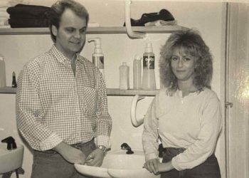 Jens og Dorthe. Foto: Privat.