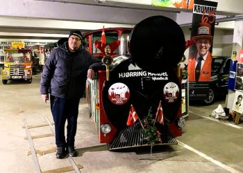 Erik Jespersen ved Krummetoget. Foto: Privat.