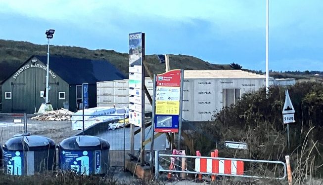 Kysthusene Tversted november 2025. Foto: Palle W. Nielsen