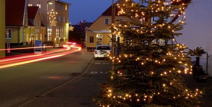 Julen er nået til Lønstrup. Privatfoto