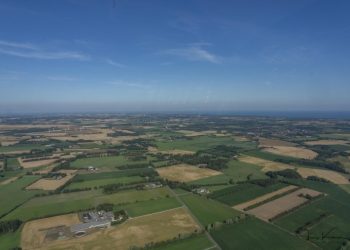 Det nordvestlige Vendsyssel set fra luften af fotograf Jens Kranen. Foto: Arkiv.