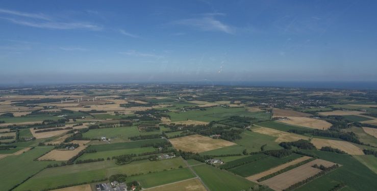Det nordvestlige Vendsyssel set fra luften af fotograf Jens Kranen. Foto: Arkiv.