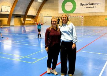 Marie fra Bagterp og Maria fra LIUF. Foto: Privat.