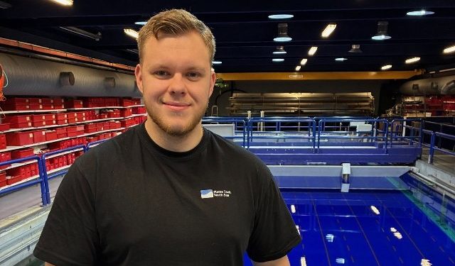 Magnus Tarby. Foto: Flume Tank North Sea.