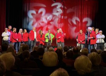 Socialdemokratiet rundede den musikalske valgaften af på Vendelbohus. Foto: Niels Skipper.