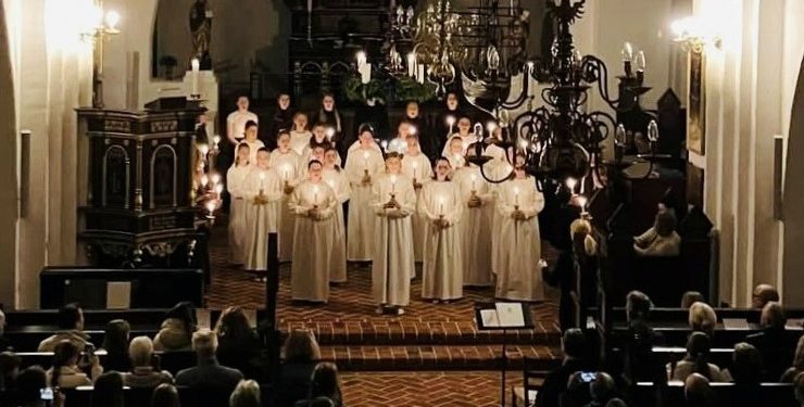 Torsdag den 11. december klokken 19.30 synger Nordjysk Pigekor i Sct. Catharinæ Kirke Hjørring. Pressefoto