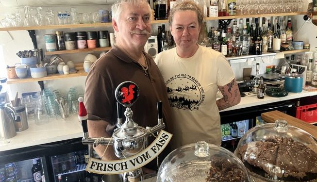 Mette og Anker har et spændende sted - Café Oldschool i Lønstrup. Foto: Palle W. Nielsen