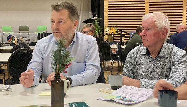 Konservative Søren Houmann og en gæst. Privatfoto