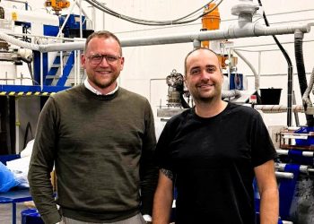 Michael Vendelbo Pedersen og Anders Isaksen. Foto: Privat.