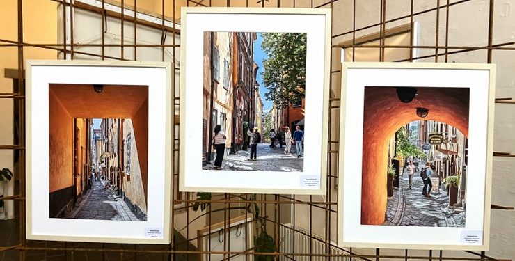 Øje og sanser forkæles på Klitgården i årets udstilling af Tversted Fotogruppe. Foto: Palle W. Nielsen