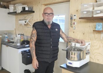 Christian Simonsen elsker hjemmelivet. Privatfoto