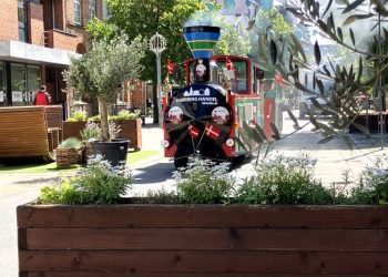 Krummetoget kører under nyt ejerskab atter i Hjørrings gågade fra den 15. november 2015. Arkivfoto: Palle W. Nielsen