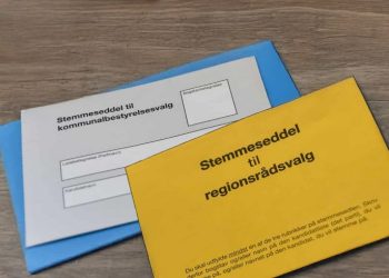 Stemmesedler. Pressefoto