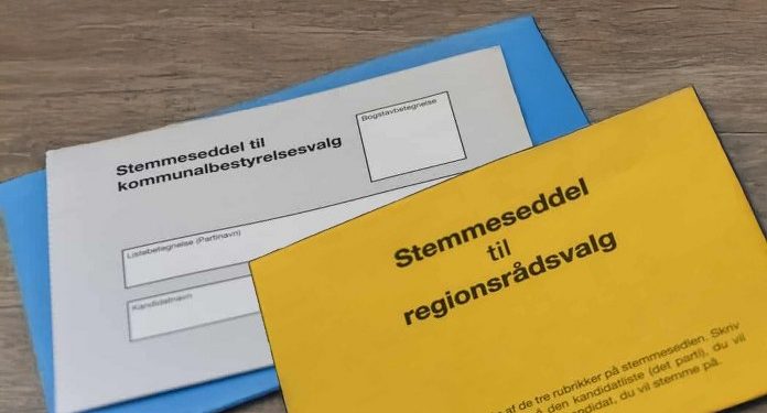 Stemmesedler. Pressefoto