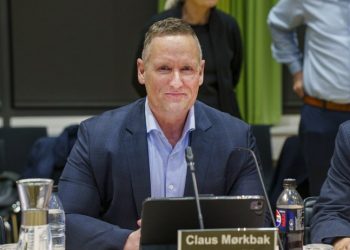 Claus Mørkbak Højrup ved det konstituerende byrådsmøde i Hjørring.
Foto: Hans Ravn.
Foto: Hans Ravn