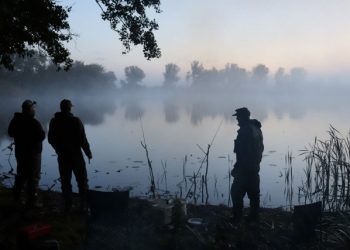 Lystfiskere ved Guldager Sø. Foto: SFHO.