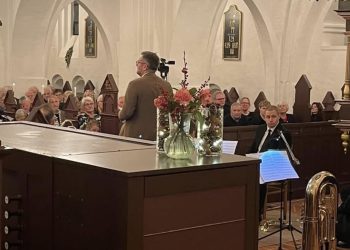 Thomas Klimek holdt fredag aften tale i Sct. Catharinæ Kirke. Foto: Privat.