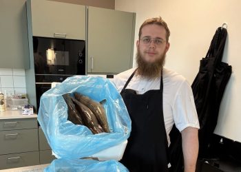 Friskfanget torsk sponsoreret af Ruth Holding A/S og leveret af Venmark Fisk A/S.