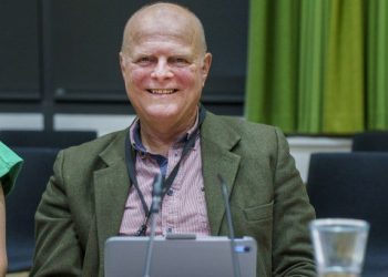 Jørgen Bing er nyvalgt, men også tidligere medlem af byrådet for SF. Nu er han tillige udpeget som formand for Naturpark Tolne.
Foto: Hans Ravn.