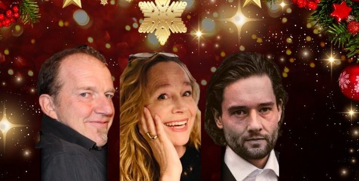 Ole Albrechtsen, Karin Grarup og Johannes Aaen. Privatfoto