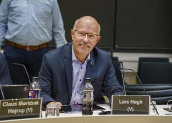 Byrådsmedlem Lars Høgh fra Venstre er næstformand i Teknik- og Miljøudvalget hos Hjørring Kommune. 
Foto: Hans Ravn.