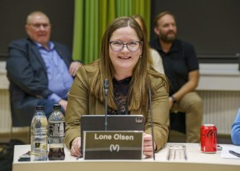 Byrådsmedlem og gruppeformand Lone Olsen fra Venstre er formand i BFU.
Foto: Hans Ravn.