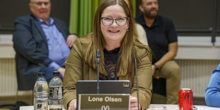 Byrådsmedlem og gruppeformand Lone Olsen fra Venstre er formand i BFU.
Foto: Hans Ravn.