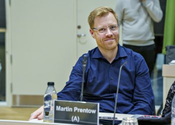 Byrådsmedlem Martin Prentow fra Socialdemokratiet. Foto: Hans Ravn.