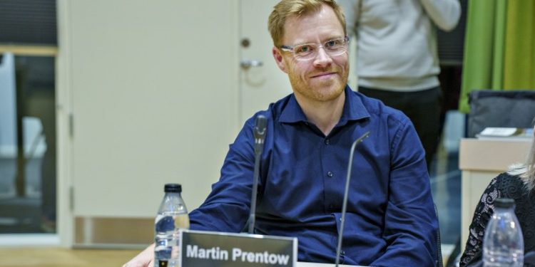 Byrådsmedlem Martin Prentow fra Socialdemokratiet. Foto: Hans Ravn.