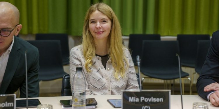 Mia Povlsen fra Det Konservative Folkeparti. Foto: Hans Ravn