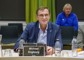 Michael Engbjerg fra Hirtshals blev ved KV25 genvalgt for Venstre til Hjørring Byråd. Foto: Hans Ravn.