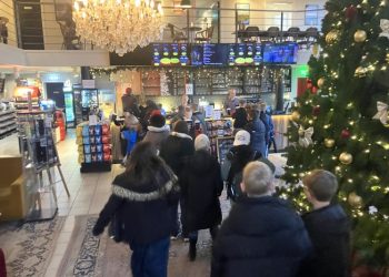 MovieHouse Hjørring er julepyntet - og åben hele julen. Foto: Palle W. Nielsen