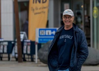 Niels Skipper på Den Grønne Plads i Hirtshals. Foto: Jens Kranen.