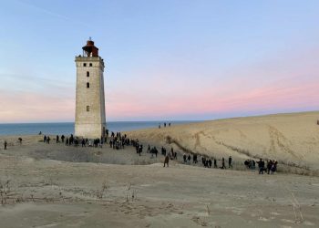 Udflugt til Rubjerg Knude. Foto: Arkiv.