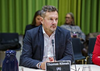 Thomas Klimek er socialdemokratisk byrådsmedlem i Hjørring Kommune, men er også partiets lokale kandidat til Folketinget.
Foto: Hans Ravn.