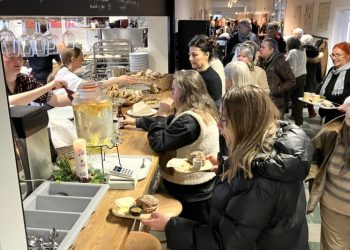 Tversted Skoles julemarked 2025 byder også på skolekøkkenets fristelser. Foto: Palle W. Nielsen