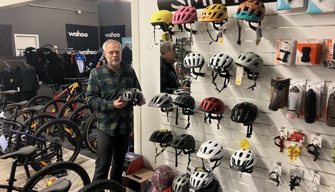 Lars Birk har gode råd om sikkerhed og vintercykling. Foto: Palle W. Nielsen