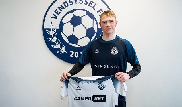 Færøske Ari Olsen. Foto: Vendsyssel FF.