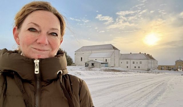 Byrådsmedlem Betina D. Jensen fra Venstre ved Børglum Kloster. Foto: Privat.