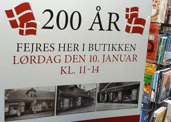Betty Mogensens Boghandel i Strømgade i Hjørring er Danmarks ældste. Privatfoto