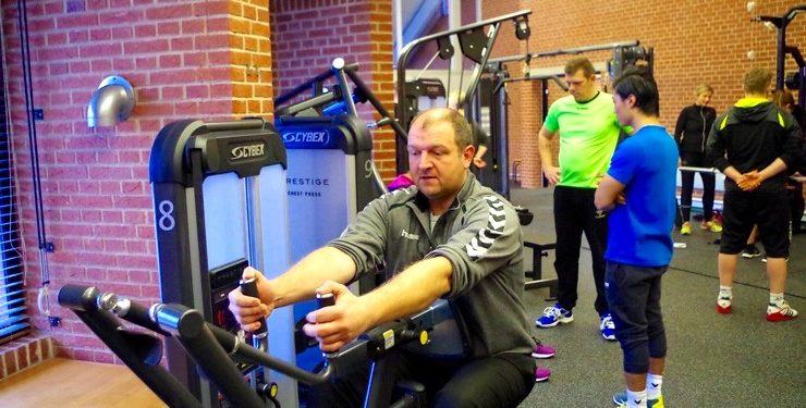 Halinspektør Christian Engen gav den gas ved indvielsen i 2016. Foto: Niels Skipper.