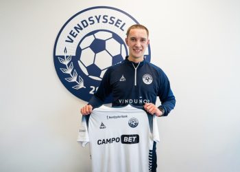Emil Grønn Pedersen skal styrke offensiven hos Vendsyssel FF. Foto: VFF.