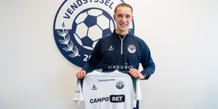 Emil Grønn Pedersen skal styrke offensiven hos Vendsyssel FF. Foto: VFF.