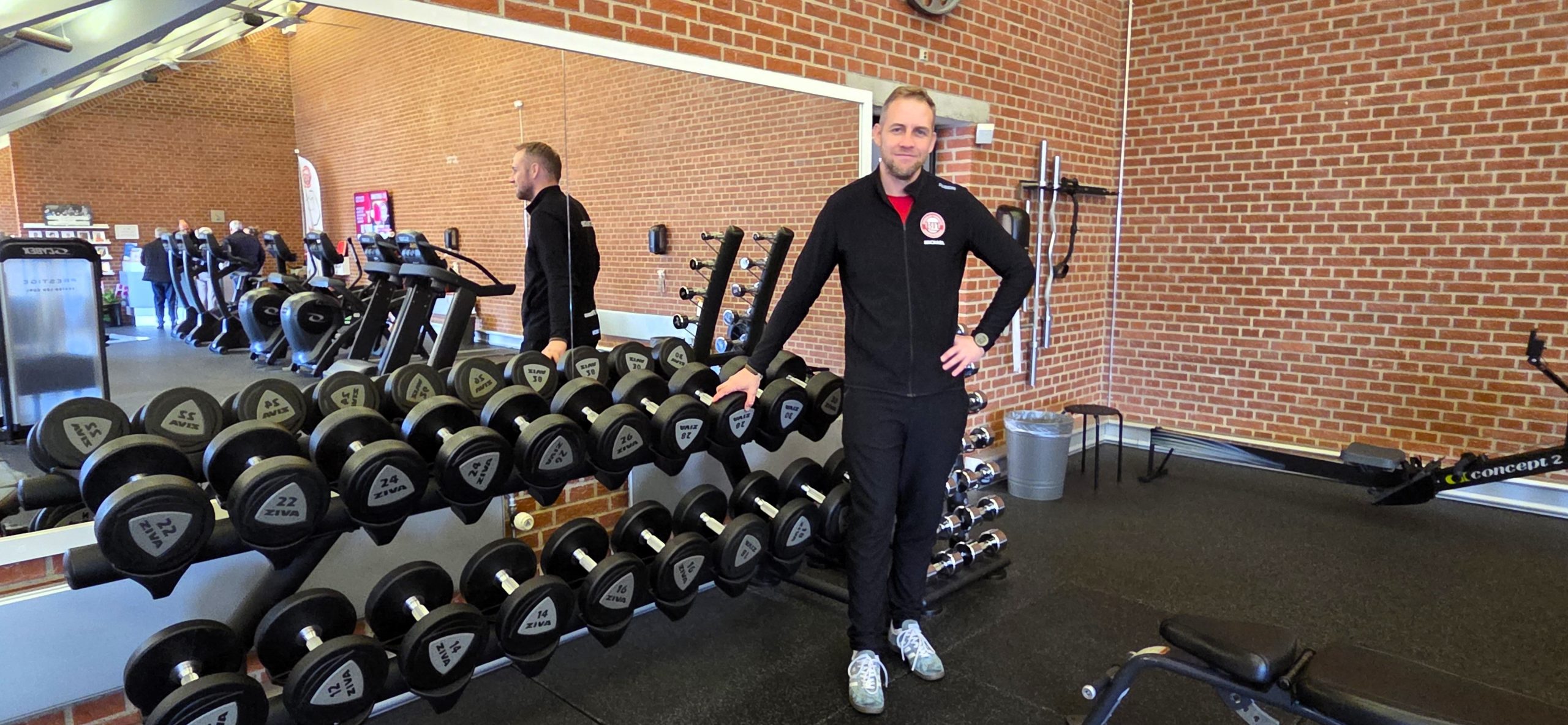 Michael Pedersen, instruktør i BTI Fitness. Foto: Jesper Kjærgaard