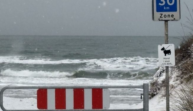 Nedkørslen til stranden ved ved Tversted. Arkivfoto: Palle W. Nielsen