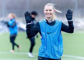 Sara Olai har lavet en aftale med Fortuna Hjørring til og med udgangen af 2027. Foto: Bente.