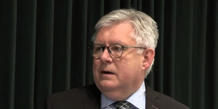 Borgmester Søren Smalbro fra Venstre. Foto: Screendump HAS.