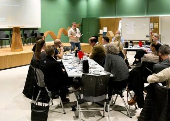 netværksmøde for garantipartnere i Hjørring Kommune. Foto: Business Hjørring.