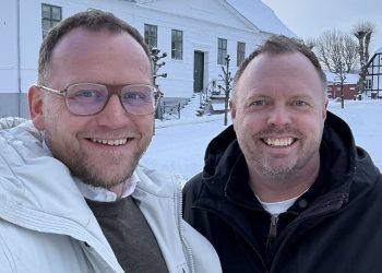 Michael Vendelbo og Jacob Høyer Filt Juhl. Foto: Privat.