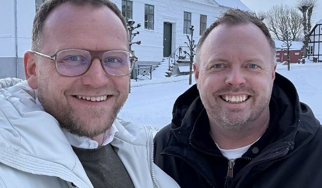 Michael Vendelbo og Jacob Høyer Filt Juhl. Foto: Privat.